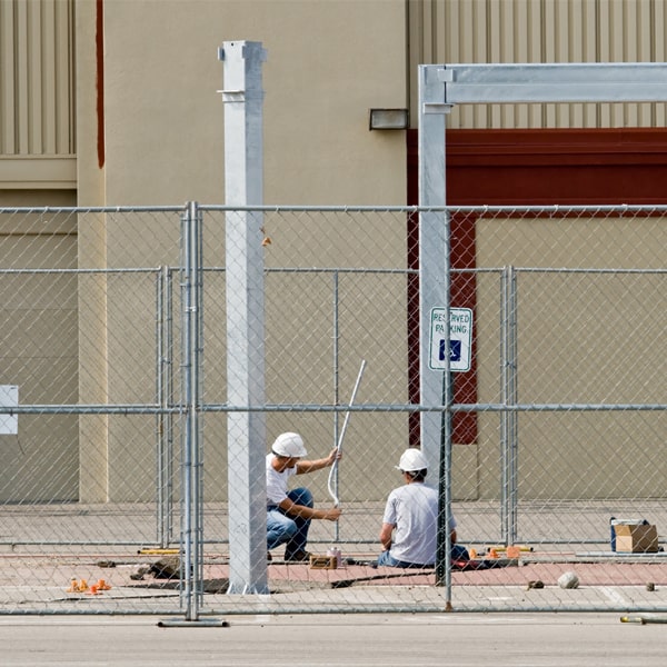how much time can i rent the temporary fence for my building site or event in La Quinta California
